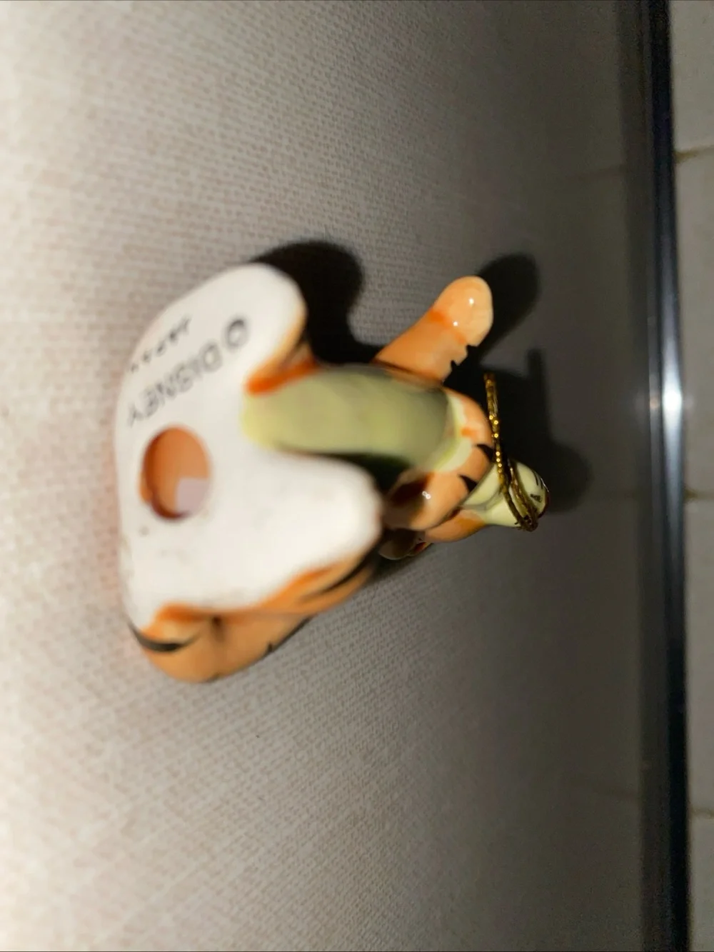 Vintage‎ Disney Japan Tigger Ceramic Figure Ornament Winnie The Pooh Collectible
